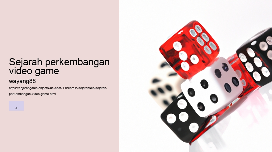 sejarah perkembangan video game